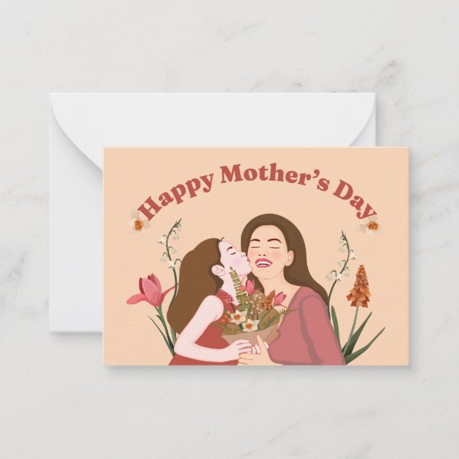 Zur Königin unseres Herzens Mitteilungskarte (Vorderseite)