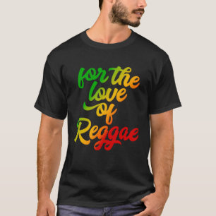 Zur Liebe von Reggae Rasta Colors T-Shirt