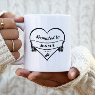 Zur Mama befördert Kaffeetasse