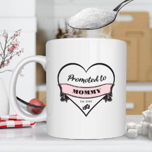 Zur Mama befördert Kaffeetasse