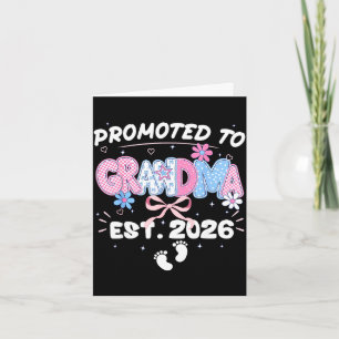 Zur Oma befördert est 2026 neue Oma Karte