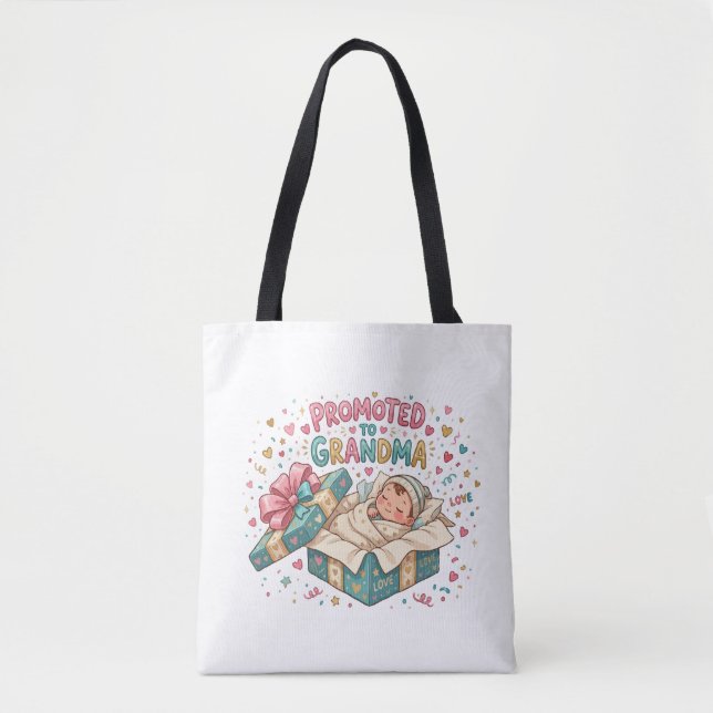 Zur Oma befördert Geschenk (Vorderseite)