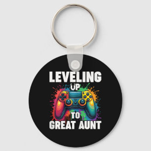 Zur Oma befördert Geschlechterenthüllung Leveling Schlüsselanhänger