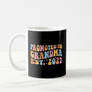 Zur Oma befördert, vorauss. 2027 Neue Oma Kaffeetasse