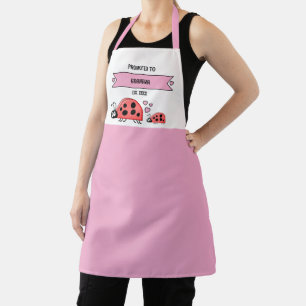 Zur Oma-Schnecken pink befördert Schürze