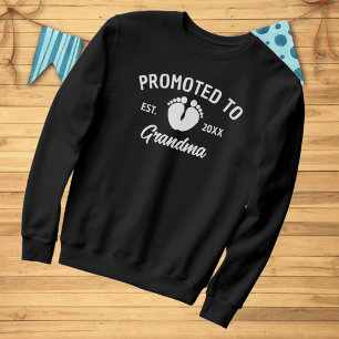 Zur Oma-Schwangerschaft befördert Sweatshirt
