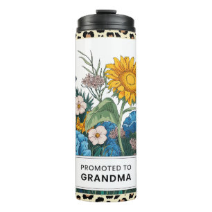 Zur Oma-Sonnenblume befördert Thermosbecher