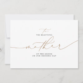 Zur schönen Mutter der Hochzeit