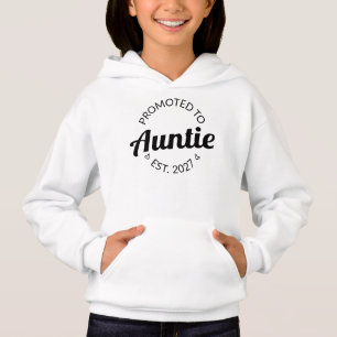 Zur Tante befördert Est 2027 Neue Tante I Hoodie