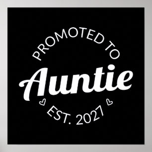 Zur Tante befördert Est 2027 Neue Tante I Poster