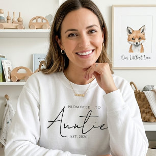 Zur Tante befördert EST-Jahres-Schrift Sweatshirt