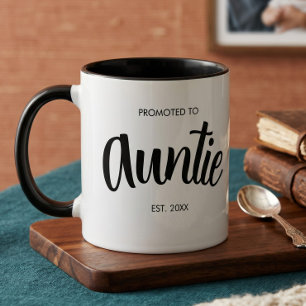 Zur Tante Befördert - Jahr des Beginns Tasse