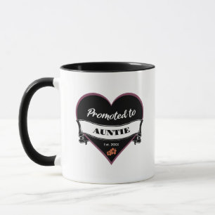 Zur Tante befördert Tasse