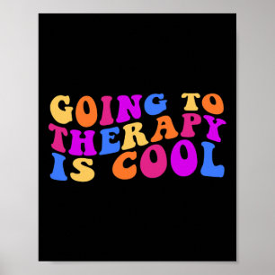 Zur Therapie ist Coole psychische Gesundheit Suizi Poster