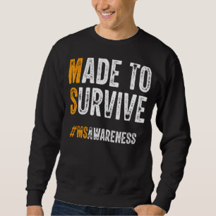 Zur Überlebensfähigkeit der Multiplen Sklerose Sweatshirt