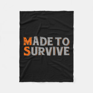 Zur Überwindung der Multiplen Sklerose Bewusstsein Fleecedecke