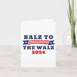 Zur Wahl von Kamala Harris Tim Waltz 2024 Karte