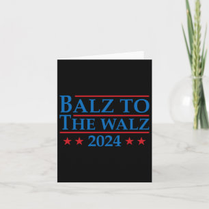 Zur Wahl von Kamala Harris Tim Waltz 2024 Karte