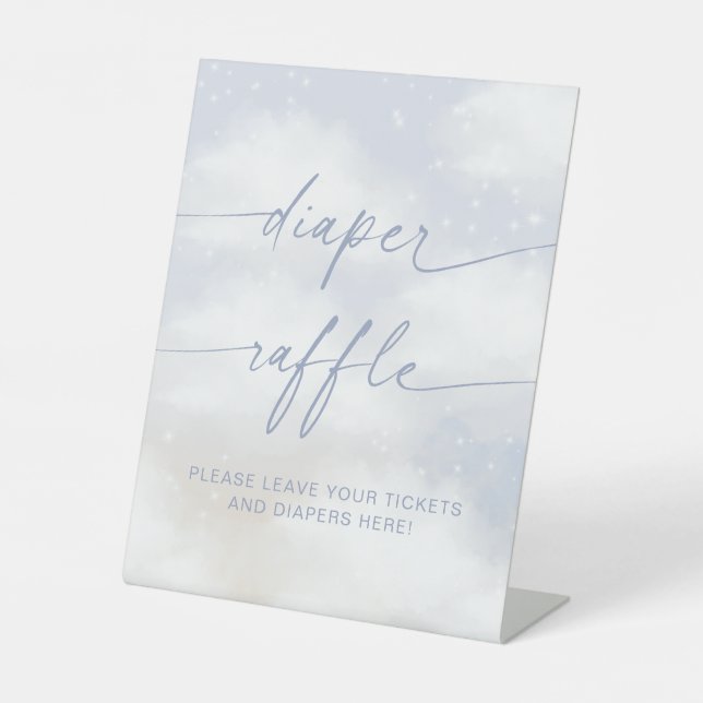 Zur Wolke 9 Windeldrehung Sockelschild (Vorderseite)