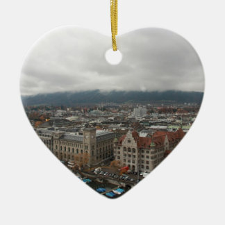 Zürich, die Schweiz Keramikornament