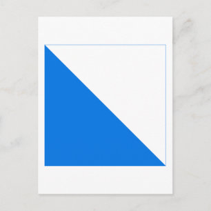 Zurich Flag Postkarte