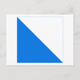 Zurich Flag Postkarte