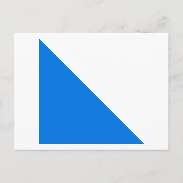 Zurich Flag Postkarte (Vorderseite)