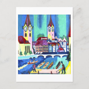 Zurich Painting von Kirchner Postkarte