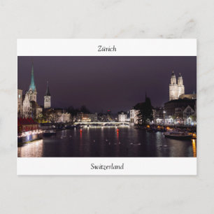 Zürich Postkarte