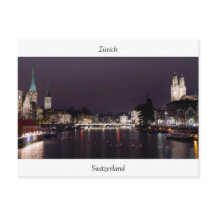 Zürich Postkarte