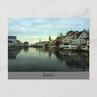 Zürich Postkarte