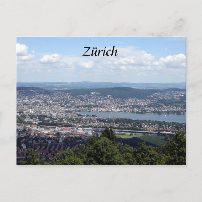 zürich postkarte (Vorderseite)