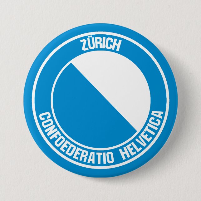 Zürich-RundEmblem Button (Vorderseite)