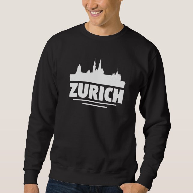 Zürich Schweiz  3 Sweatshirt (Vorderseite)