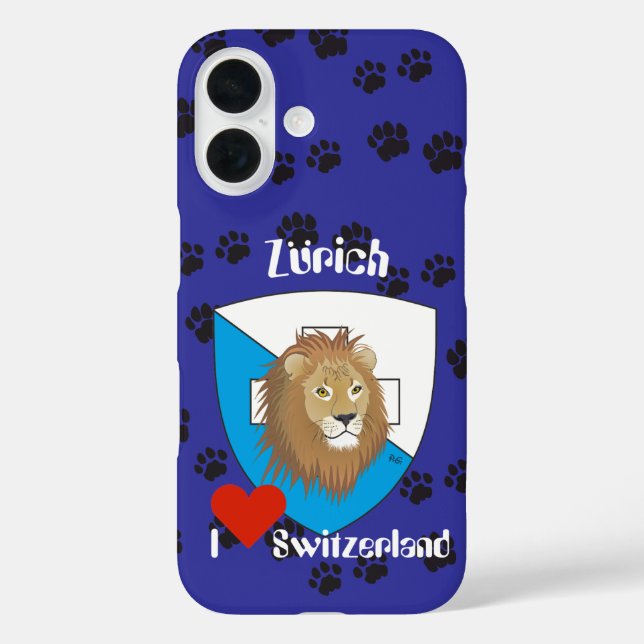 Zürich Schweiz Apple iPhone Hüllen (Rückseite)