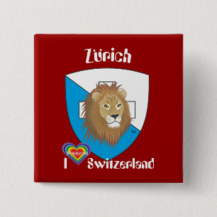 Zürich Schweiz Button