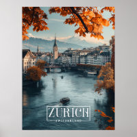 Zürich, Schweiz: Eine Vintage-Reise