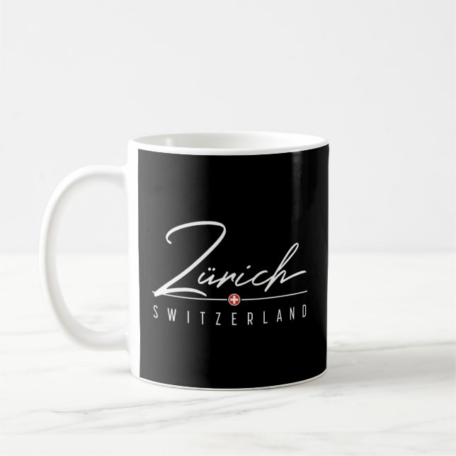 Zürich Schweiz für Kaffeetasse (Links)