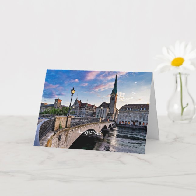 Zürich, Schweiz Karte (Kleine Pflanze)