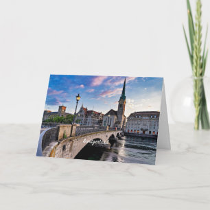 Zürich, Schweiz Karte