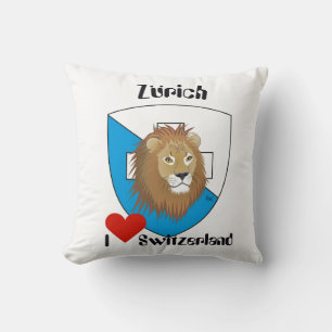 Zürich Schweiz Kissen