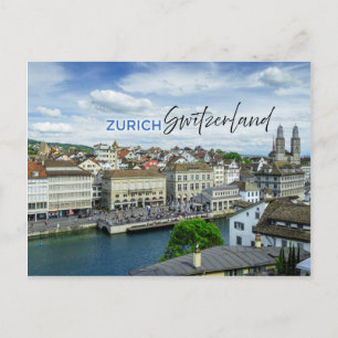 Zürich, Schweiz Postkarte