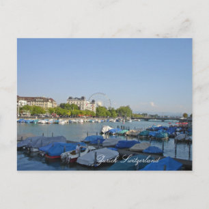 Zürich Schweiz Postkarte