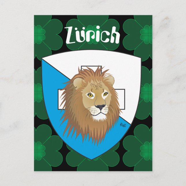 Zürich Schweiz Schweiz Postkarte (Vorderseite)