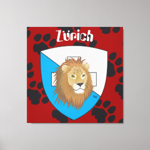 Zürich Schweiz Switzerland Leinwand