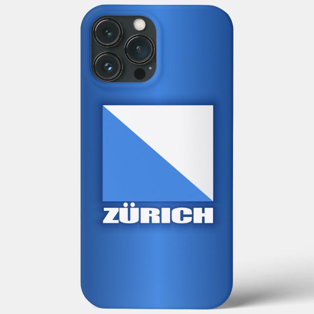 Zurich Shirts Case-Mate iPhone Hülle (Rückseite)