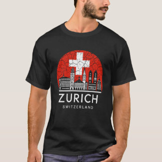 Zürich Stadt Schweiz T-Shirt