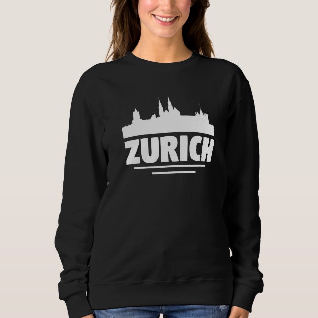 Zurich Switzerland  3 Sweatshirt (Vorderseite)