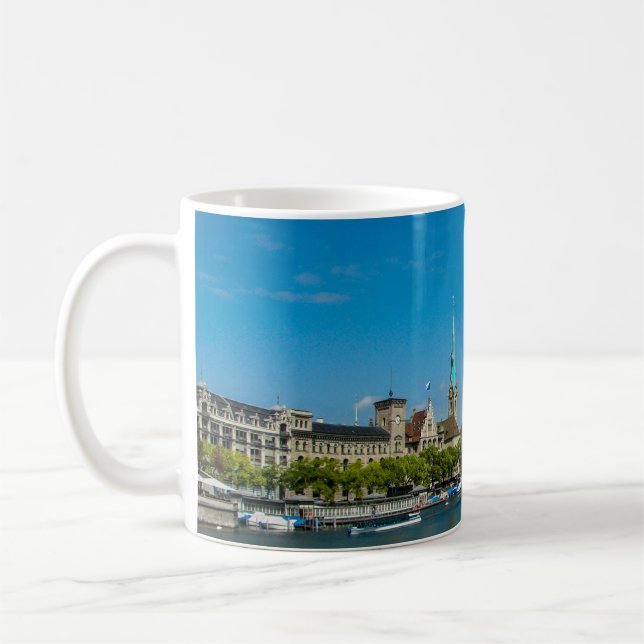 Zurich, Switzerland - Classic Mug Kaffeetasse (Links)