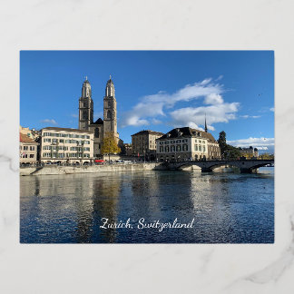 Zurich Switzerland Postkarte